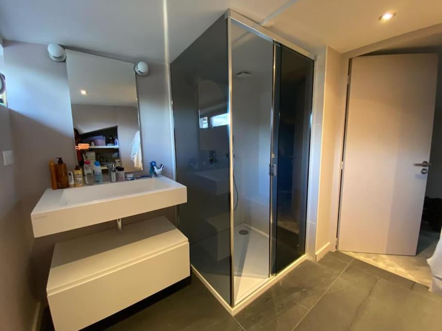 Maison D Architecte Bruges/Piscine Chauffee/Tram D Exterior foto